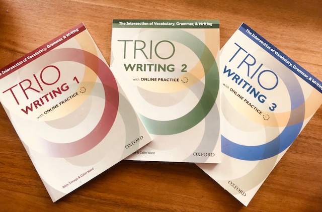 Trio writing